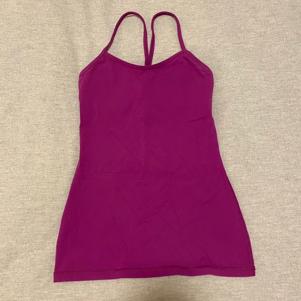 Lululemon Purple Tank w/ Padding